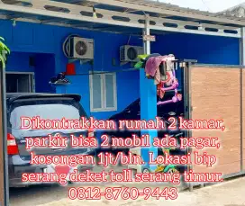 Dikontrakan rumah siap huni nyaman akses strategis