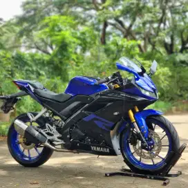 YAMAHA YZF R15 V3 BIRU 2019 PAJAK PANJANG