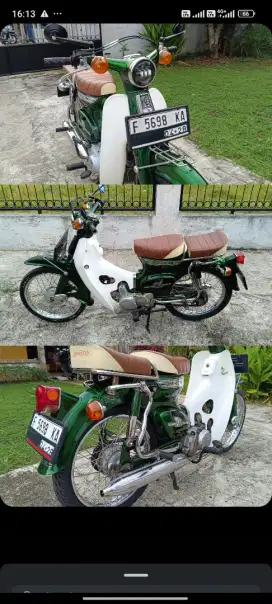 Honda C70 1978 Tangan Pertama ORI Original Hijau