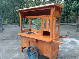 Gerobak Bakso 1tungku murah