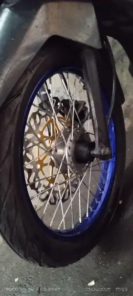 Jual velg Honda Doble disk Supra x 125 inject 2014
