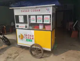 Jual Gerobak Fullset dan Lapak