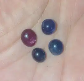 Merah ruby dan blue safire