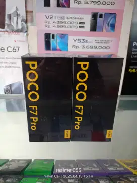Xiaomi Poco  F7 Pro 12/512 GB IP68 Snapdragon 8 Gen 3 Garansi Resmi