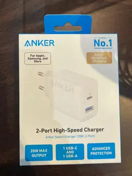 Anker 2-Port High-Speed Charger 20W