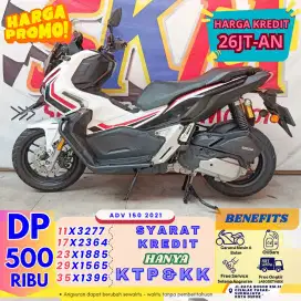 KM LOW DP CUMAN 500 HONDA ADV 150 2021