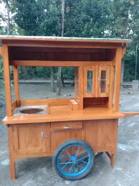 Gerobak Bakso 1tungku murah