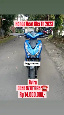 Honda beat cbs th 2023 plat tangsel
