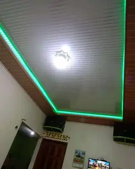 Partisi Jasa Tukang Pasang Wall Moulding Sekat Plafon PVC GRC Gypsum