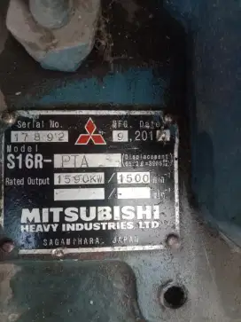 Mesin Kapal Mitsubishi S16R-PTA