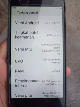 Redmi note 2 mangga anu minat hp na