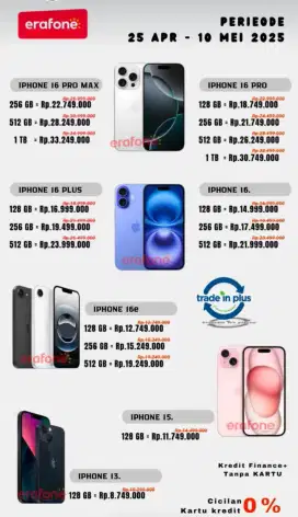 iPhone 16 free 2 bulan by home credit