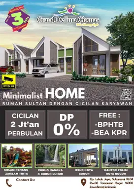 Hunian Skandinavia Modern dengan Udara Pegunungan