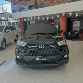 DP 9JT RAIZE 1.2 G CVT MATIC 2025  MANUAL MT KREDIT HITAM PUTIH SILVER