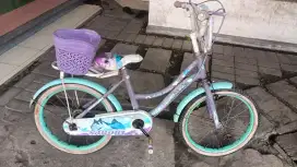 Sepeda anak sakoni uk18 rem pakem ban tebal semua komplit