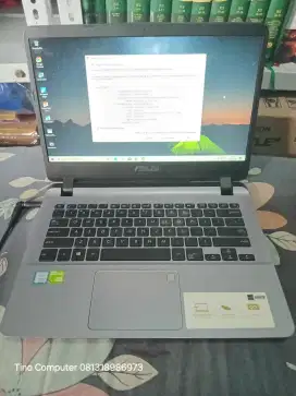 Laptop Desain Low Budget Asus A407Uf i5 gen 8 Ram 8gb Ssd 256gb Vga 2G