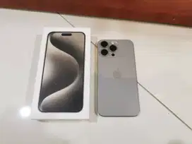 Iphone 15 Pro Max 256GB Natural Titanium Fullset