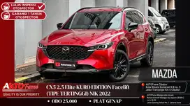 Mazda CX5 2.5 Elite KURO EDITION Facelift (TIPE TERTINGGI) NIK 2022