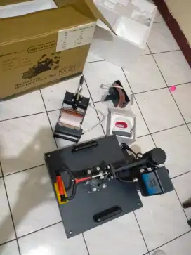 Mesin press kaos topi dan mug