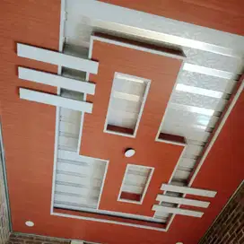 Jasa Tukang Pasang Plafon Partisi Wall Moulding Sekat PVC GRC Gypsum