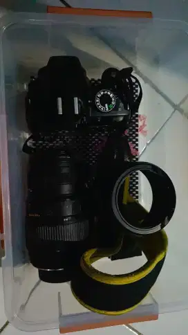Dijual Nikon D3100 lensa sigma tele