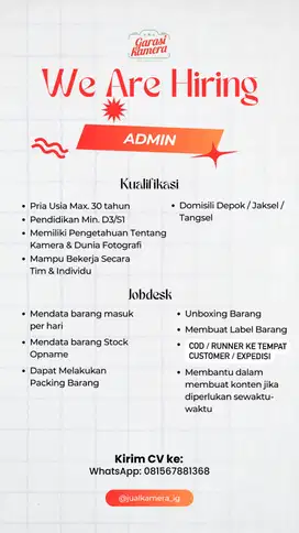 Administrasi dan Runner