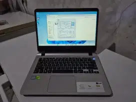 Asus vivobook A407u core i5 gen8 ssd240/8gb mulus normal