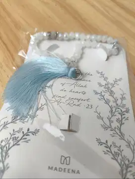Tasbih Mutiara Aesthetic Reeyana 33 Butir Warna Putih Biru