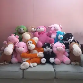 Boneka beruang jumbo dan macam2 boneka ex Timezone