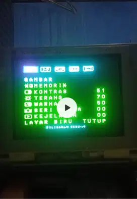 tv tabung layar datar