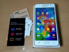 HP SAMSUNG GALAXY GRAND PRIME putih mulus