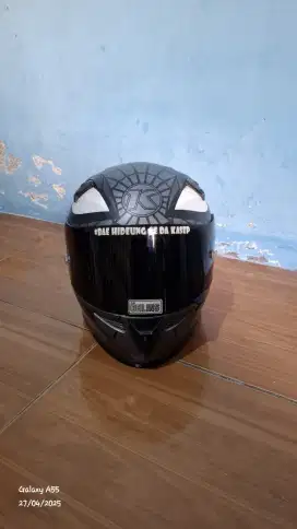 Prelov Helm KYT fullface black spiderman size L