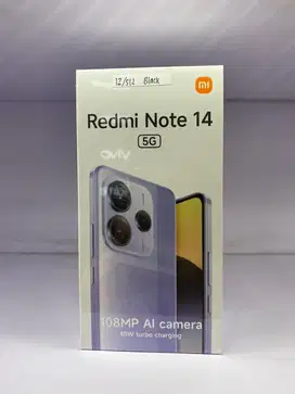 REDMI NOTE 14 5G RAM 12/512GB BARU MSI