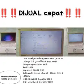 Dijual laptop cepat