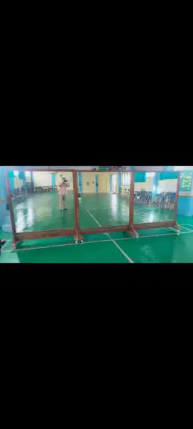 3set Cermin frame kayu