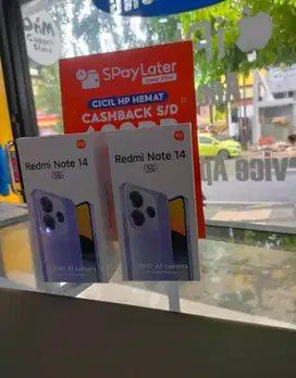 TERMURAH Redmi Note 14 5G 8/256 Gb Segel