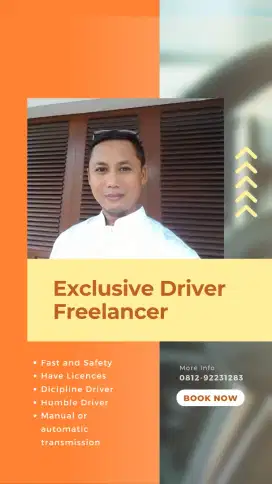 Driver atau supir harian,mingguan,bulanan
