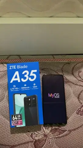 ZTE blade A35 hitam 4+8gb