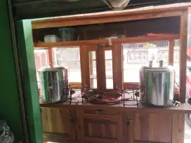 Gerobak bakso and mie ayam