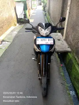 Jual motor Supra x 125 tahun 2011 karburator surat2 lngkp STNK BPKb