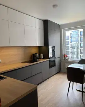 Custom Interior Kitchen Set, Backdrop TV, Lemari, Wardrobe