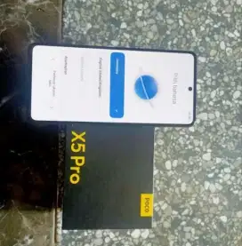 Poco X5 Pro 5G Ram 8+4/256GB Hitam Fullset