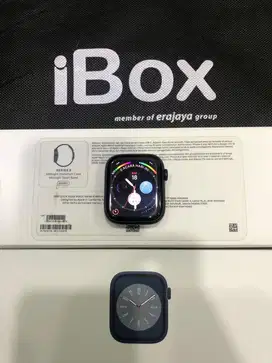 Apple Watch Series 8 45mm iBox Midnight mulus Fullset Ori BH 98%