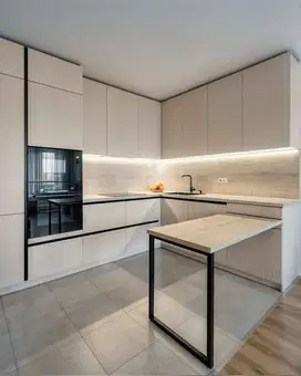 Custom Interior Kitchen Set, Backdrop TV, Lemari, Wardrobe