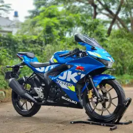 SUZUKI GSX150R ABS 2019 BIRU KM LOW PAJAK PANJANG