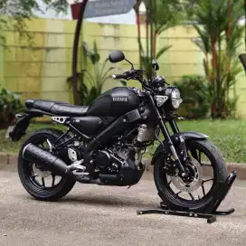 YAMAHA XSR 155 HITAM 2022 KM 9K PAJAK ON