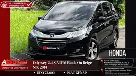 Honda New Odyssey 2.4 S ATPM Black On Beige NIK 2014