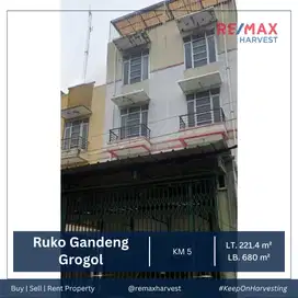 Disewakan Murah Ruko Gandeng Grogol. Ada lift barang & strategis