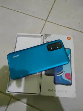 Xiaomi note 11 fullset Ram 4/128
