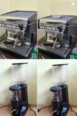 MESIN KOPI SIMONELLI APPIA 2 NOUVA + GRINDER SIMONELLI MDX DOSSER